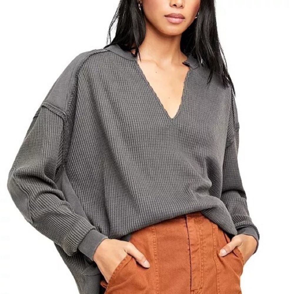 Free People Owen Thermal Long Sleeve - Picture 3 of 6
